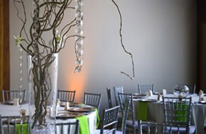 Branch and Crystal Centerpiece