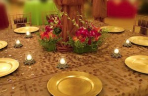 Gold Head Table