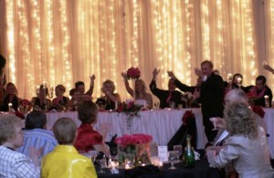 Head Table Wedding Reception