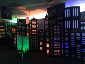 City Theme Party Decor