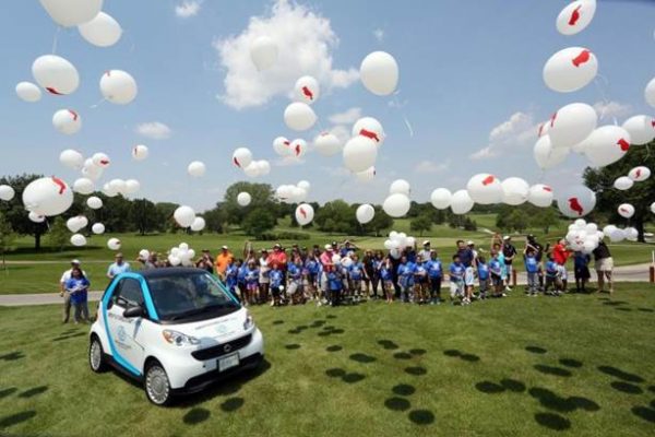 Gala Golf Event Balloon Release
