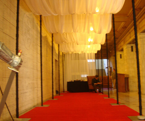 Red Carpet Entryway