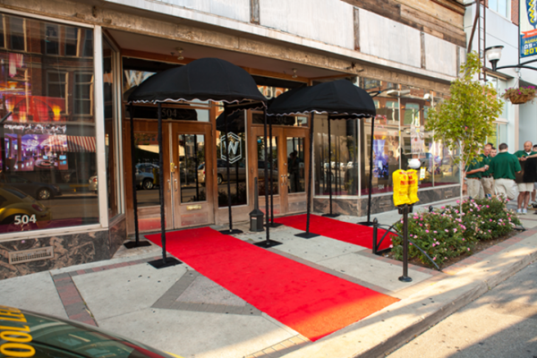 Red Carpet Entryway