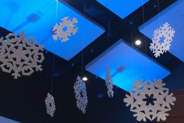 Snowflake Ceiling Decor