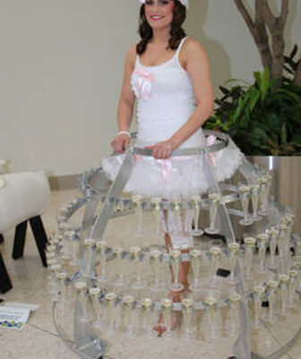 Storybook Themed Champagne Skirt
