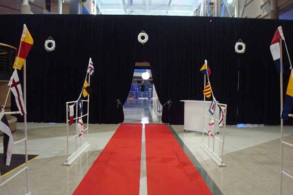 Titanic Prom Theme Red Carpet Entryway